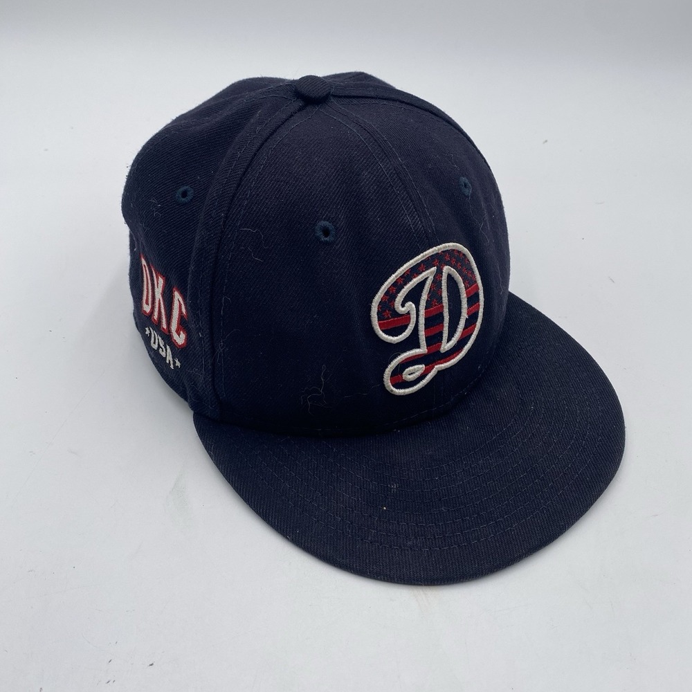 Tulsa Drillers Hat New Era 59fifty Fitted 7 1/4 MILB Minor League Patriotic